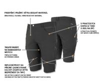 FOBOS SHORTS BLACK