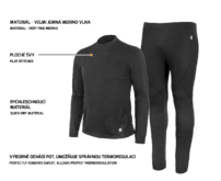 MERINO UNDERWEAR BLACK