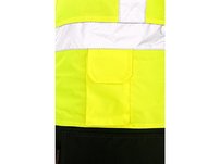 PÁNSKA REFLEXNÁ BUNDA OXFORD, ŽLTO-MODRÁ