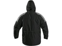 PÁNSKA ZIMNÁ BUNDA FREMONT, ČIERNO-ŠEDÁ